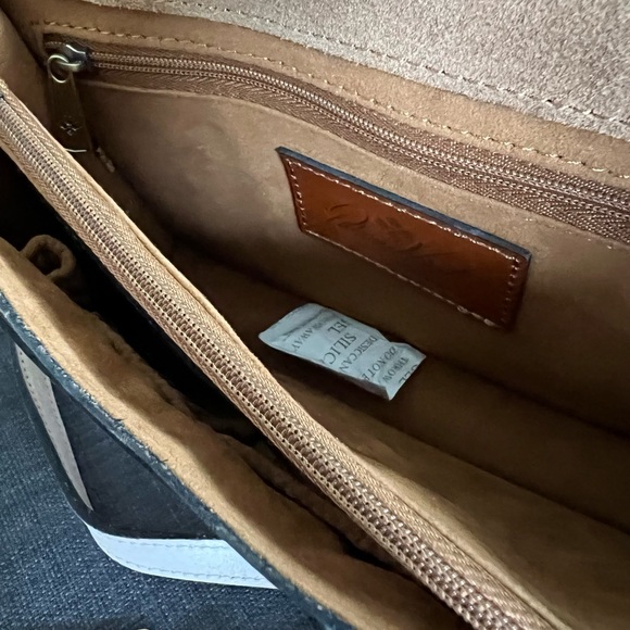 NWT PATRICIA NASH CONSILINA LEATHER CROSSBODY BAG - Picture 6 of 14